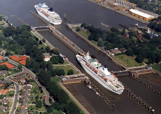 Schleusenanlage Brunsbuettel