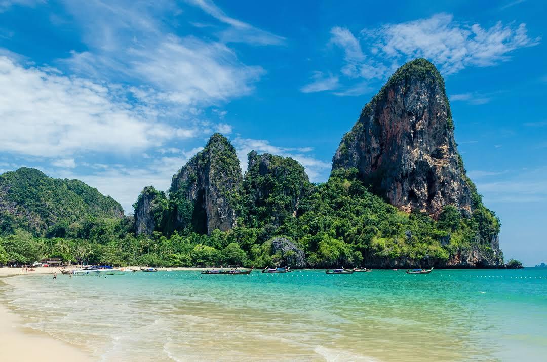 Den vestlige Railay Strand