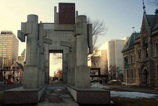 Canadian Tribute to Human Rights-monumentet