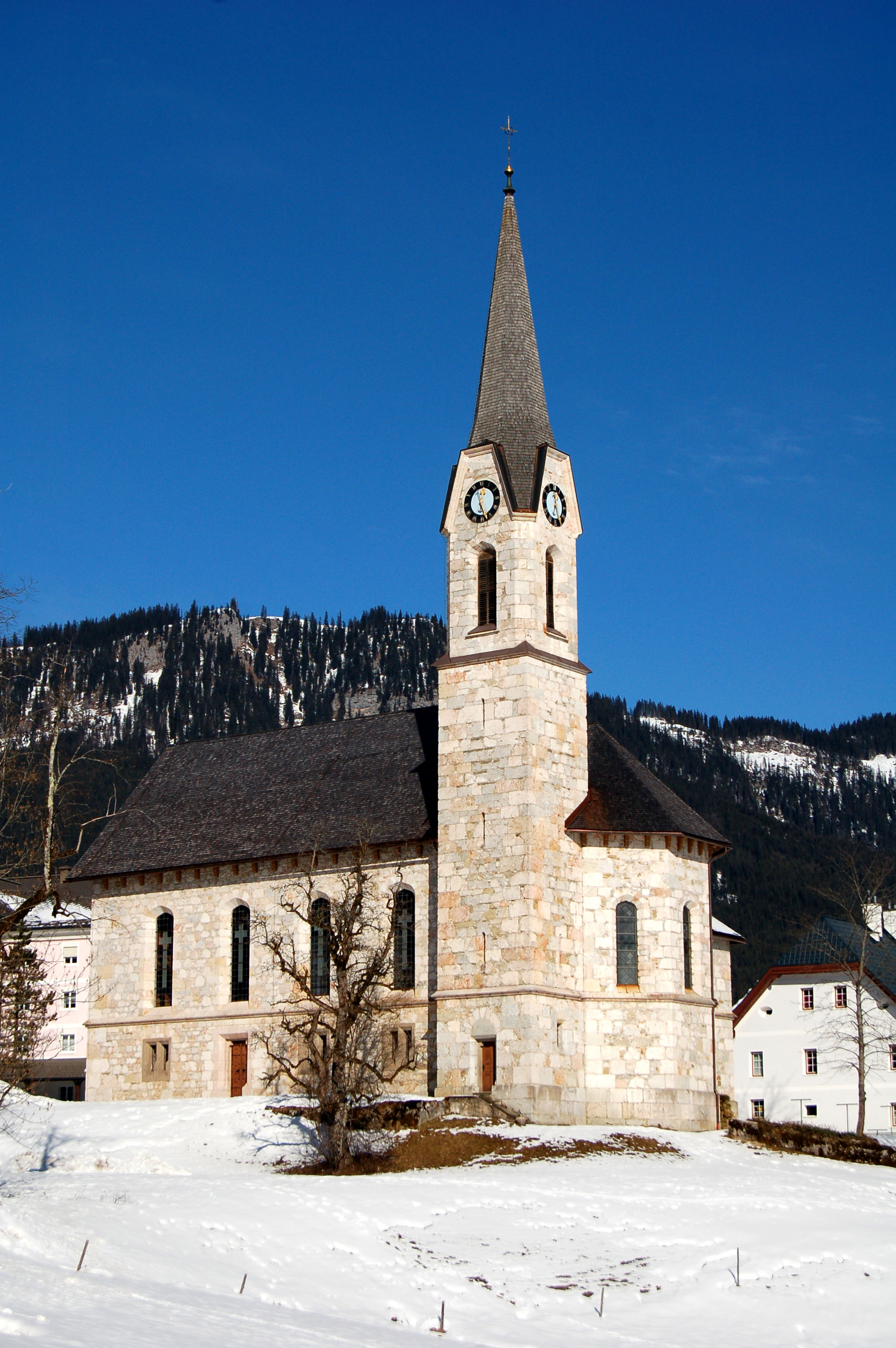 Protestant church in Gosau